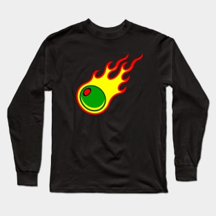 Flaming Olive Long Sleeve T-Shirt